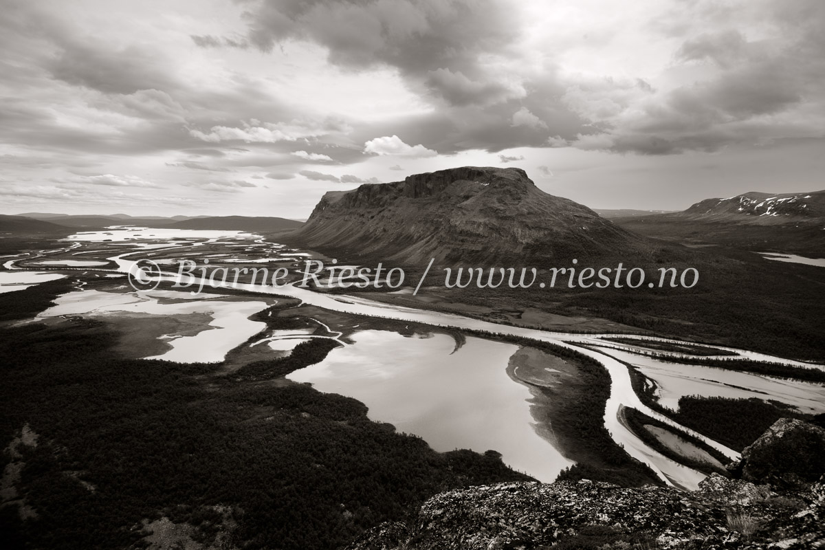 Rapadeltaet i Sarek. Sverige