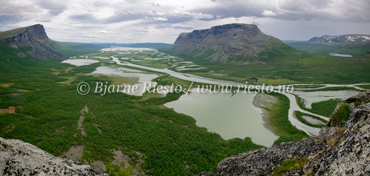 Rapadeltaet i Sarek. Sverige