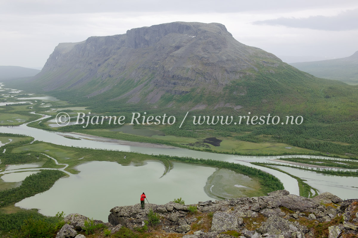 Rapadeltaet i Sarek. Sverige