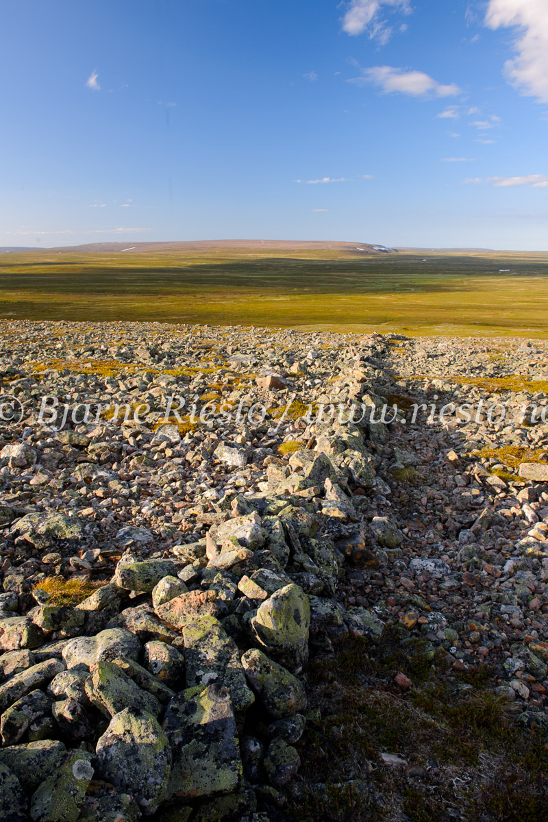Gamle fangstanlegg på Varangerhalvøya