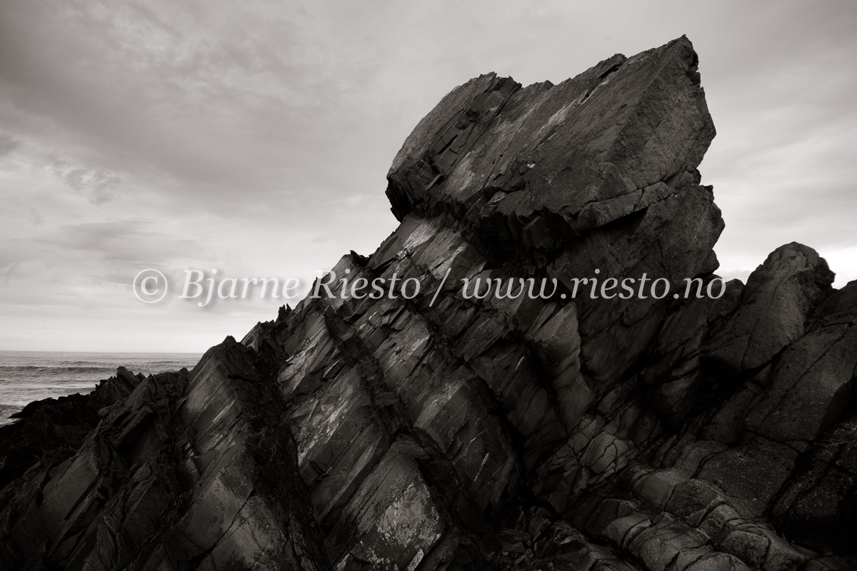 Kyst mot Barentshavet