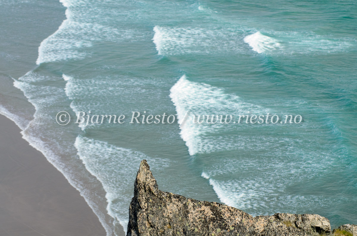 Kyst mot Barentshavet