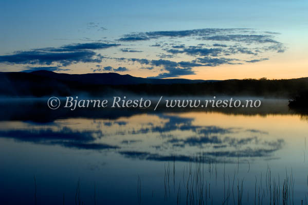 Sensommerkveld på Finnmarksvidda / Late summers night in Norwegian Lapland.